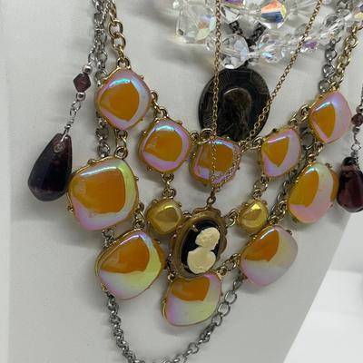 LOT 117J: Necklace Lot: Robert Rose, Lisner and More!