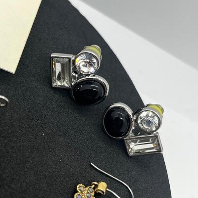 LOT 122J: Collection of Large/Long Dangle Pierced Earrings