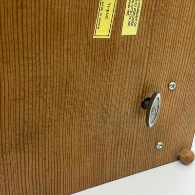 LOT 129J: Craft/Repair Lot with Beautiful Blue Velvet Lined Dr. Zhivago Music Box (Winds and Plays Lara's Song)