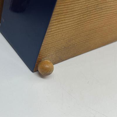 LOT 129J: Craft/Repair Lot with Beautiful Blue Velvet Lined Dr. Zhivago Music Box (Winds and Plays Lara's Song)