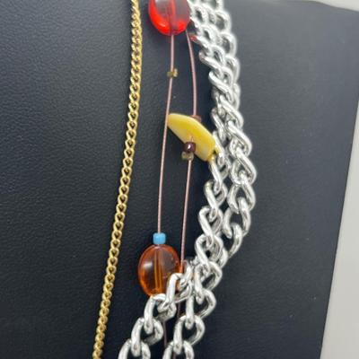 LOT 131J: Large Costume Jewelry Lot: Bracelets, Necklaces, Earrings, Pendants and More! Comes with a Cute Heart Shaped Box!