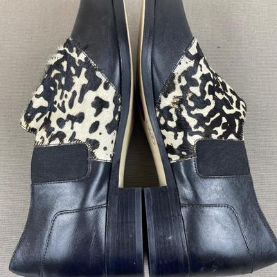 New Michael Kors Leather Buckle Loafers Size 8.5