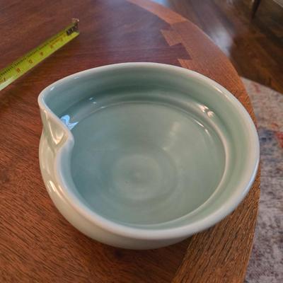Blue celedon bowl