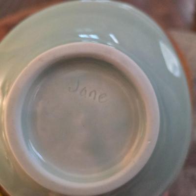 Blue celedon bowl