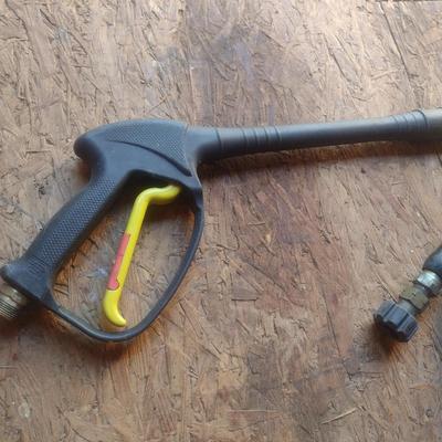 Pressure Washer Wand and Pressure Hose