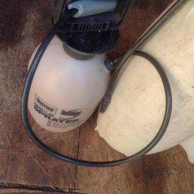 Set of Three Garden Pump Sprayers