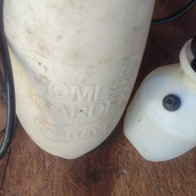 Set of Three Garden Pump Sprayers