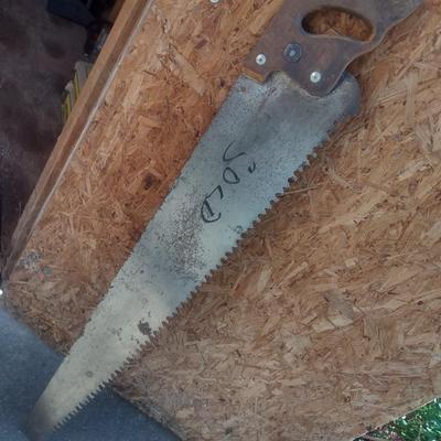 Log Hand Saw