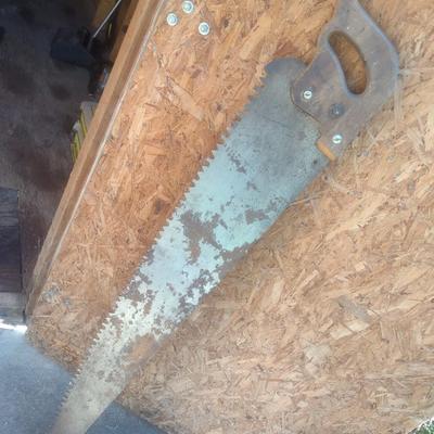Log Hand Saw