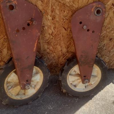 Pair of Mower Deck Wheels
