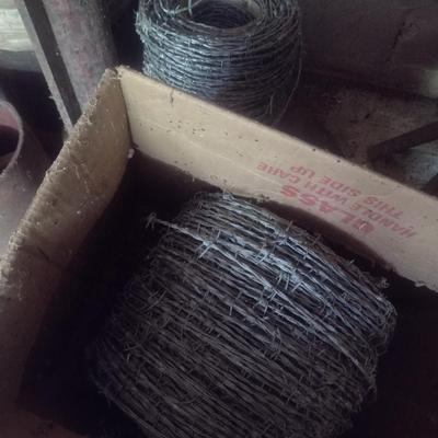 Two Rolls of Barber Wire