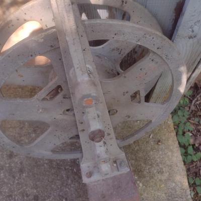 Cast Aluminum Sprayer Hose Reel