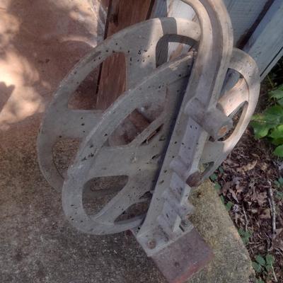 Cast Aluminum Sprayer Hose Reel