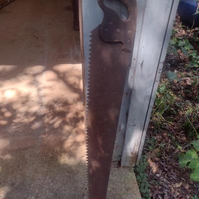 Vintage Coarse Cut Log Saw (B4)