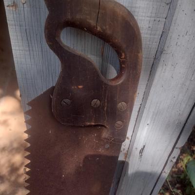 Vintage Coarse Cut Log Saw (B4)