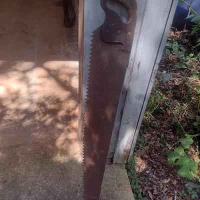 Vintage Coarse Cut Log Saw (B4)