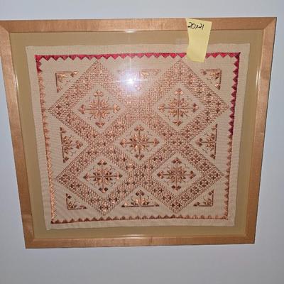 Cross stitch art
