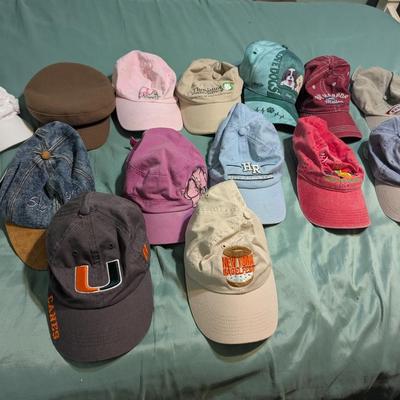 Assortment Of Baseball Hats & Caps (PB)