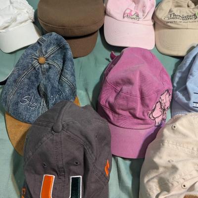 Assortment Of Baseball Hats & Caps (PB)
