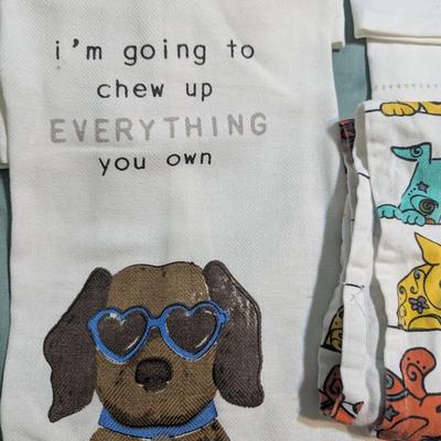 Dog Themed Hand Towels #2 (PB)