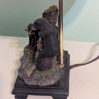 Resin Bear Table Lamp (PB)