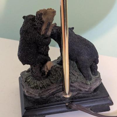 Resin Bear Table Lamp (PB)