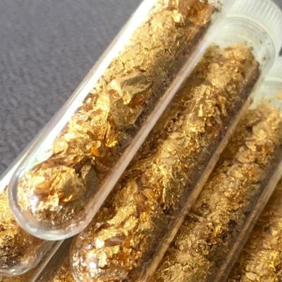 1 Vial Gold Flakes