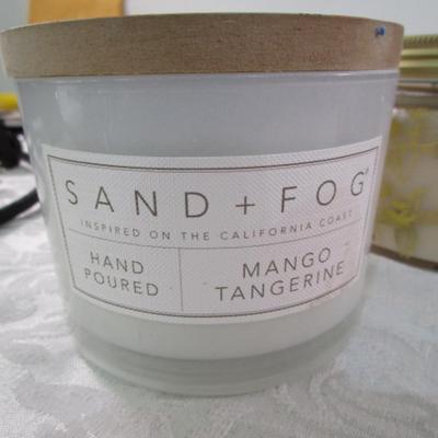 Sale Photo Thumbnail #18: One of the big candles has 3 tealight candles included in the package