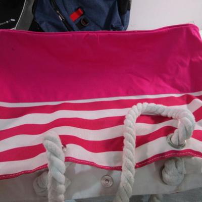 Sale Photo Thumbnail #97: 2 shopping bags, 1 backpack, 1 messenger bag, 1 small shopping bag, 1 makeup bag, 1 beach bag