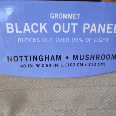 Sale Photo Thumbnail #184: Blackout ones are 52" x 84" long & 40" x 84" long, room darkening set are 30" x 63"