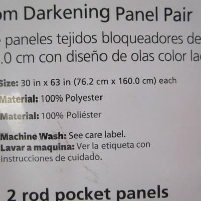 Sale Photo Thumbnail #185: Blackout ones are 52" x 84" long & 40" x 84" long, room darkening set are 30" x 63"