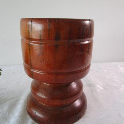 Sale Photo Thumbnail #293: Planter is 8-1/2" tall x 5-7/8" across; Bonsai tree is 8" tall x 10" wide, See pictures