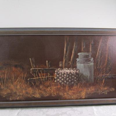 Sale Photo Thumbnail #394: Painter is L. Cooper '83