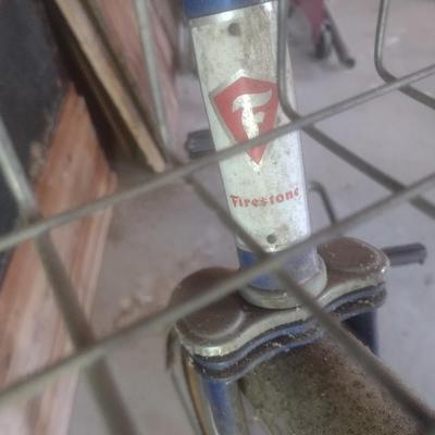 Vintage Firestone Metal Frame Bicycle
