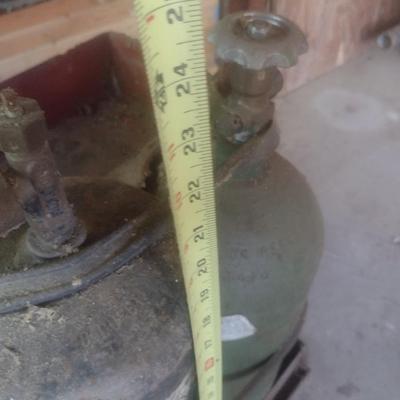 Acetylene Tanks with Metal Cart