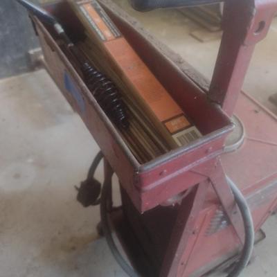 Dayton AC Arc Welder Model 3Z350 with Metal Cart