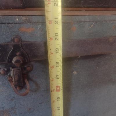 Set of Three Antique Storage Trunks