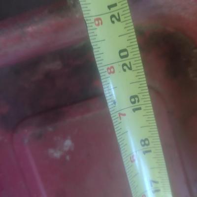 Vintage Radio Flyer 412 Single Axle Pull Behind Wagon