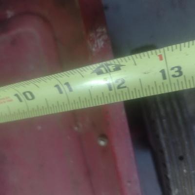 Vintage Radio Flyer 412 Single Axle Pull Behind Wagon