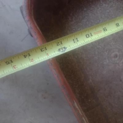 Vintage Radio Super Metal Pan Pull Wagon