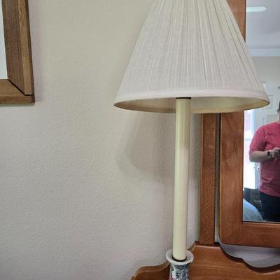 Vintage Candlestick Lamp