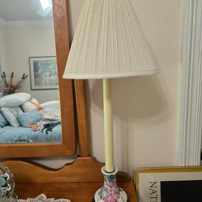 Vintage Candlestick Lamp
