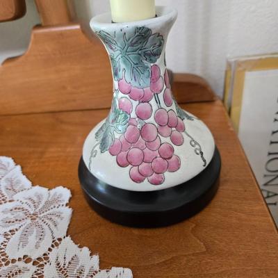Vintage Candlestick Lamp