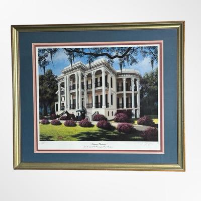 Brad Thompson Signed & Numbered Print Nottoway Plantation