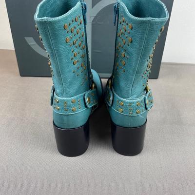 New Jessica Bennett Studded Cowboy Boots