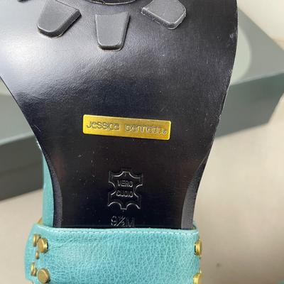 New Jessica Bennett Studded Cowboy Boots