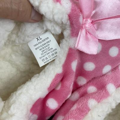 New Joan Vass Slipper Socks Size XL