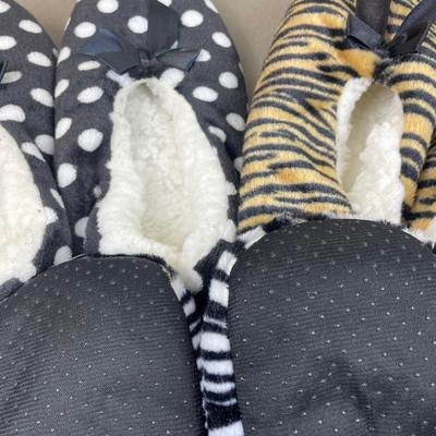 New Joan Vass Slipper Socks Size L