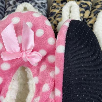 New Joan Vass Slipper Socks Size L