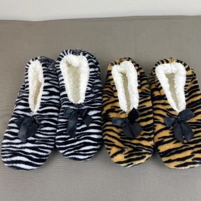 New Joan Vass Slipper Socks Size M